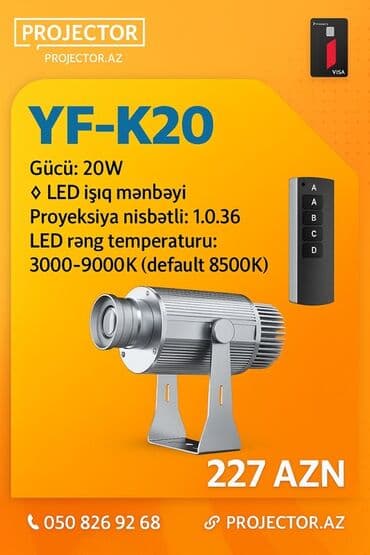 Yeni Proyektor Ünvandan götürmə, Pulsuz çatdırılma, Ödənişli çatdırılma lalafo.az -da Yeni Proyektor Ünvandan götürmə, Pulsuz çatdırılma, Ödənişli çatdırılma