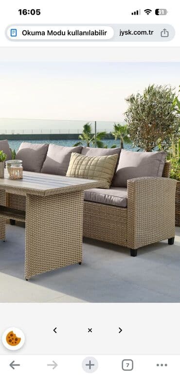 Yeni, Divan-yelləncək, Zontikli, Həsir toxunuşlu lalafo.az -da Yeni, Divan-yelləncək, Zontikli, Həsir toxunuşlu