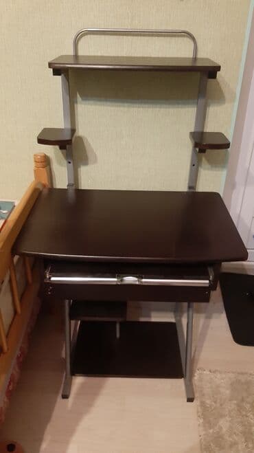 Письменные столы на заказ: Прямой стол, С полками, С выдвижными ящиками, Металл, Без гарантии, Нет кредита at lalafo.az — 4 Письменные столы на заказ: Прямой стол, С полками, С выдвижными ящиками, Металл, Без гарантии, Нет кредита — 4