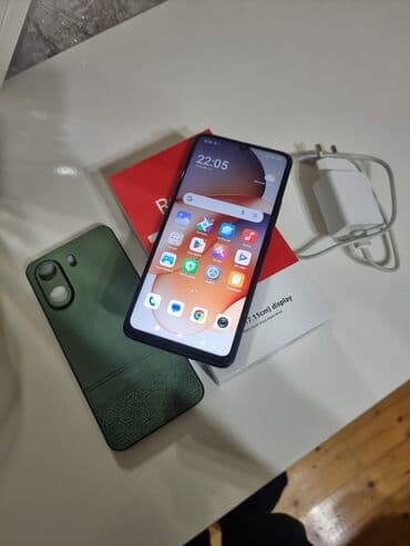Redmi 13C, 128 GB, rəng - Qara, Barmaq izi lalafo.az -da Redmi 13C, 128 GB, rəng - Qara, Barmaq izi