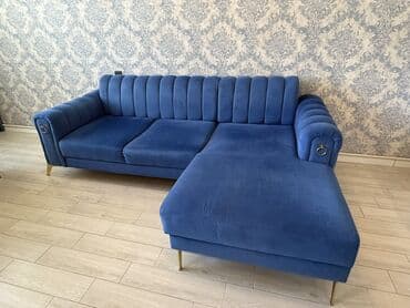 Künc divan, İşlənmiş, Açılmayan, Bazasız, Vеlur parça, Çatdırılma yoxdur lalafo.az -da Künc divan, İşlənmiş, Açılmayan, Bazasız, Vеlur parça, Çatdırılma yoxdur