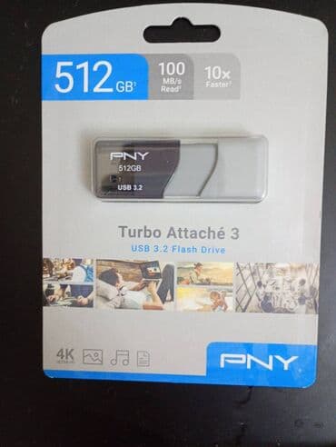 Flash kart PNY, 512 GB, USB 3.2, Yeni lalafo.az -da Flash kart PNY, 512 GB, USB 3.2, Yeni