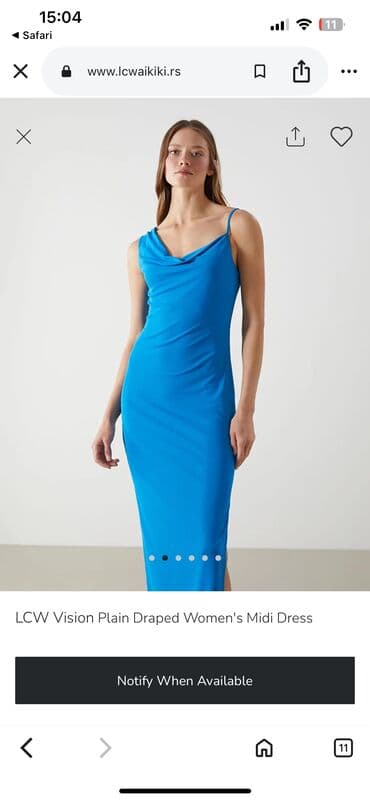 Kokteyl donu, Midi, Lc Waikiki, L lalafo.az -da Kokteyl donu, Midi, Lc Waikiki, L