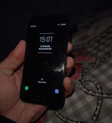 Samsung Galaxy A3 2017, 16 GB, rəng - Qara, İki sim kartlı lalafo.az -da Samsung Galaxy A3 2017, 16 GB, rəng - Qara, İki sim kartlı