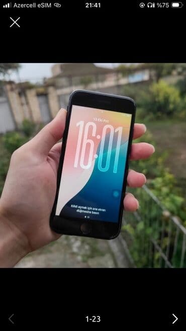 IPhone SE 2020, 64 GB, Qara, Barmaq izi lalafo.az -da IPhone SE 2020, 64 GB, Qara, Barmaq izi