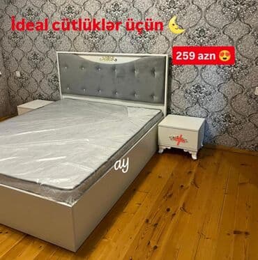 İkinəfərlik çarpayı, 2 tumba, Yeni lalafo.az -da İkinəfərlik çarpayı, 2 tumba, Yeni