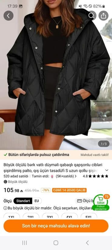 Zakaz gelib razmer mene balaca geldiyine gore satiram.Almaq isteyen lalafo.az -da Zakaz gelib razmer mene balaca geldiyine gore satiram.Almaq isteyen