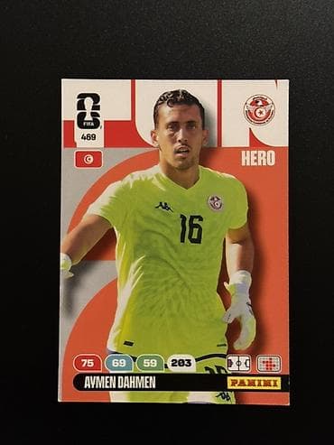 Aymen Dahmen 🇹🇳Panini Adrenalyn XL FIFA World Cup 2026 kolleksiya kart at lalafo.az Aymen Dahmen 🇹🇳Panini Adrenalyn XL FIFA World Cup 2026 kolleksiya kart