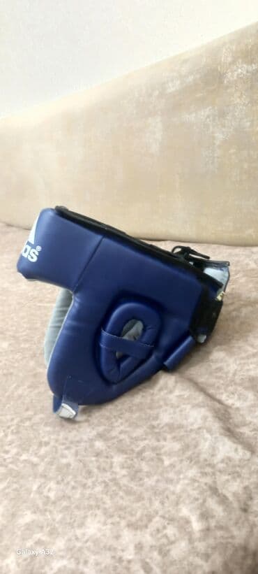 Шлемы: Adidas boks/kikboks baş qoruyucusu - Rəng: tünd mavi (daxili hissə at lalafo.az — 3 Шлемы: Adidas boks/kikboks baş qoruyucusu - Rəng: tünd mavi (daxili hissə — 3