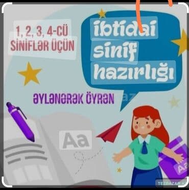 Məktəbəqədər və ibtidai sinif hazırlığı, Azərbaycan dili, Evə gəlməklə, Əyani, Fərdi lalafo.az -da Məktəbəqədər və ibtidai sinif hazırlığı, Azərbaycan dili, Evə gəlməklə, Əyani, Fərdi