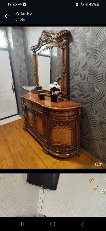 Güzgü Divar üçün, Dekorativ, Naxışlı lalafo.az -da Güzgü Divar üçün, Dekorativ, Naxışlı