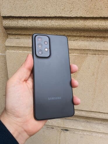 Samsung Galaxy A33, 128 GB, rəng - Qara, Zəmanət, Sensor, Barmaq izi lalafo.az -da Samsung Galaxy A33, 128 GB, rəng - Qara, Zəmanət, Sensor, Barmaq izi