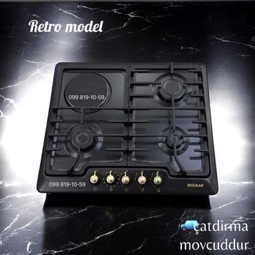 Gas stoves: Qaz sobası Quraşdırılan, 4 gözlü, Yeni lalafo.az -da — 2 Gas stoves: Qaz sobası Quraşdırılan, 4 gözlü, Yeni — 2