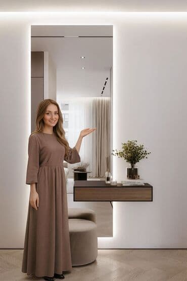 Güzgü Divar üçün, Düzbucaqlı, Arxa işıqlı lalafo.az -da Güzgü Divar üçün, Düzbucaqlı, Arxa işıqlı