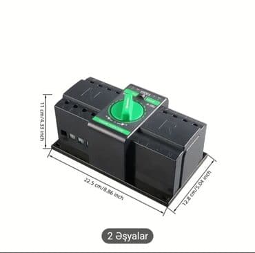 Выключатели: AVR/ATS – İki mənbəli avtomatik keçid açarı (Transfer Switch) Model at lalafo.az — 1 Выключатели: AVR/ATS – İki mənbəli avtomatik keçid açarı (Transfer Switch) Model — 1