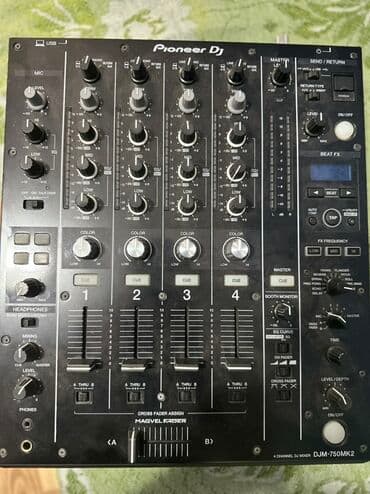 Pioneer DJM-750MK2 – ideal vəziyyətdə! 4 kanallı peşəkar DJ mikseri lalafo.az -da Pioneer DJM-750MK2 – ideal vəziyyətdə! 4 kanallı peşəkar DJ mikseri