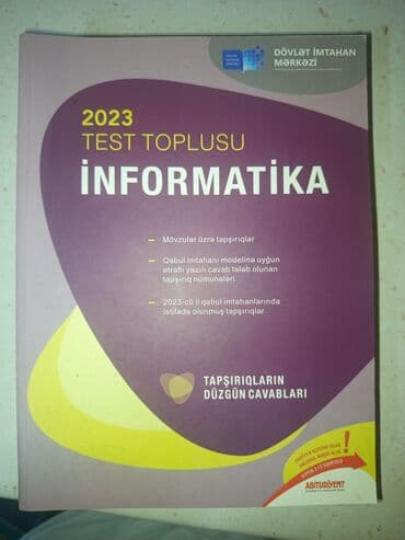 İnformatika 11-ci sinif, 2023 il lalafo.az -da İnformatika 11-ci sinif, 2023 il