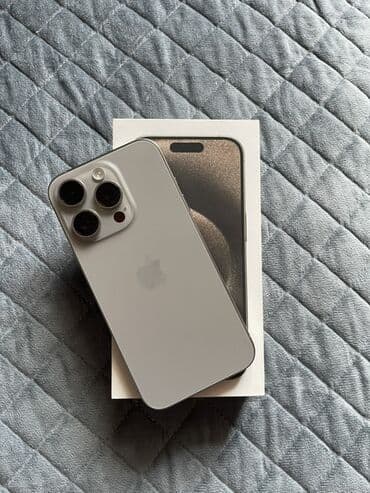 IPhone 15 Pro, 256 GB, Gümüşü, Face ID lalafo.az -da IPhone 15 Pro, 256 GB, Gümüşü, Face ID