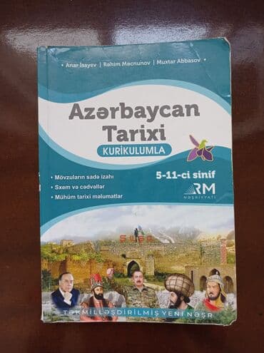 Anar İsayev tarix kitabı.Səliqəli təzə vəziyyatdədir ici tam lalafo.az -da Anar İsayev tarix kitabı.Səliqəli təzə vəziyyatdədir ici tam
