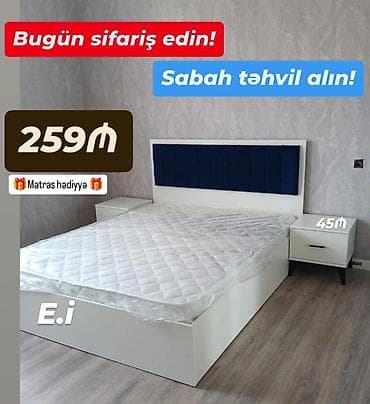 Yeni, İkinəfərlik çarpayı lalafo.az -da Yeni, İkinəfərlik çarpayı