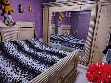 Реечные панели: Двуспальная кровать, Малайзия, Б/у at lalafo.az — 1 Реечные панели: Двуспальная кровать, Малайзия, Б/у — 1