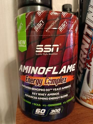 Məhsul: SSN AminoFlame Energy Complex – 300 tablet (60 porsiya) lalafo.az -da Məhsul: SSN AminoFlame Energy Complex – 300 tablet (60 porsiya)