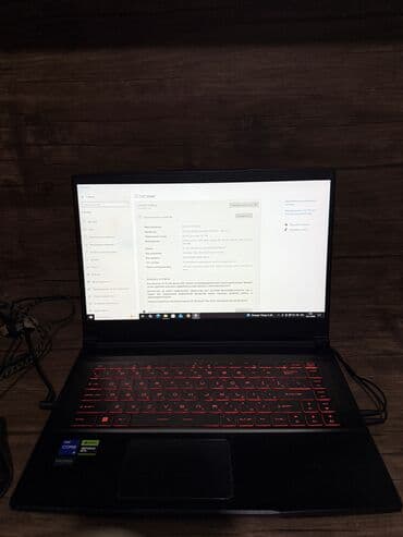 MSI: İşlənmiş MSI, 15.6 ", Intel Core i5, 512 GB lalafo.az -da — 2 MSI: İşlənmiş MSI, 15.6 ", Intel Core i5, 512 GB — 2