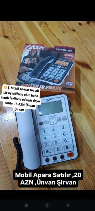 Stasionar telefon Simli lalafo.az -da Stasionar telefon Simli