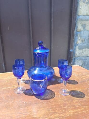 Rəng - Göy, Şüşə, 4, 1 l, SSRİ lalafo.az -da Rəng - Göy, Şüşə, 4, 1 l, SSRİ