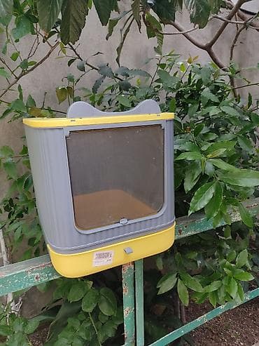 Qapalı pişik tualeti/kum qabı - Material: möhkəm plastik - Rəng lalafo.az -da Qapalı pişik tualeti/kum qabı - Material: möhkəm plastik - Rəng