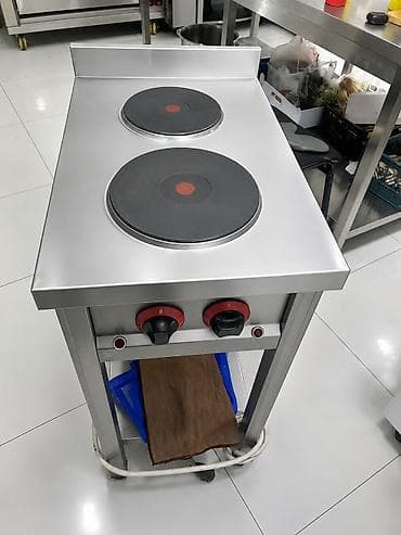 İki gözlü elektrikli plitə – peşəkar mətbəx üçün - Material lalafo.az -da İki gözlü elektrikli plitə – peşəkar mətbəx üçün - Material