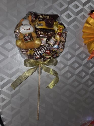 Шоколадные букеты: Şirniyyat buketləri və hədiyyə setləri - Tematik, lentli və dekorativ at lalafo.az — 2 Шоколадные букеты: Şirniyyat buketləri və hədiyyə setləri - Tematik, lentli və dekorativ — 2