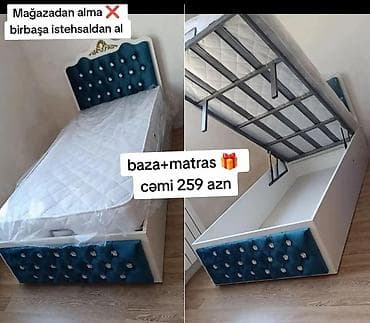 Baza + matras dəsti - Açılıb-bağlanan qaldırma mexanizmi ilə geniş at lalafo.az Baza + matras dəsti - Açılıb-bağlanan qaldırma mexanizmi ilə geniş