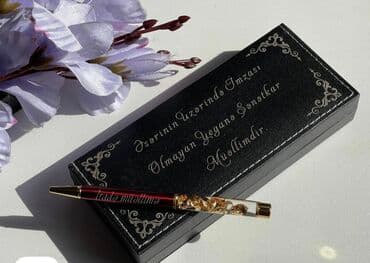 Qələm, qutu,yazı daxil 25AZN.balaca qutuda 20 AZN.catdirilma lalafo.az -da Qələm, qutu,yazı daxil 25AZN.balaca qutuda 20 AZN.catdirilma