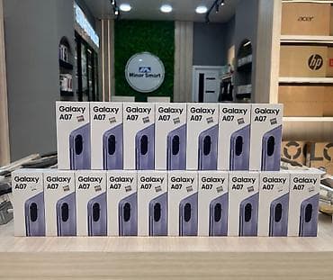 Samsung Galaxy A07, 64 GB, rəng - Bənövşəyi, Barmaq izi, Face ID, Hissə-hissə ödəniş lalafo.az -da Samsung Galaxy A07, 64 GB, rəng - Bənövşəyi, Barmaq izi, Face ID, Hissə-hissə ödəniş