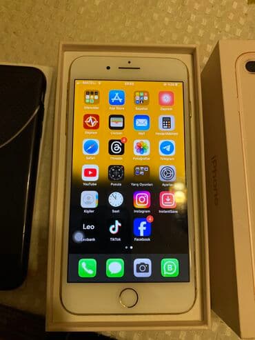 IPhone 8 Plus, 64 GB, Sənədlərlə, Barmaq izi, Simsiz şarj lalafo.az -da IPhone 8 Plus, 64 GB, Sənədlərlə, Barmaq izi, Simsiz şarj