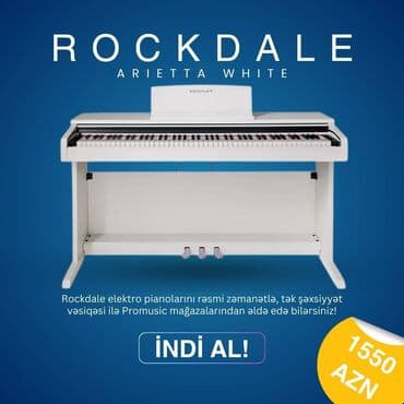 Piano, Rockdale, Rəqəmsal, Yeni, Ödənişli çatdırılma, Rayonlara çatdırılma lalafo.az -da Piano, Rockdale, Rəqəmsal, Yeni, Ödənişli çatdırılma, Rayonlara çatdırılma