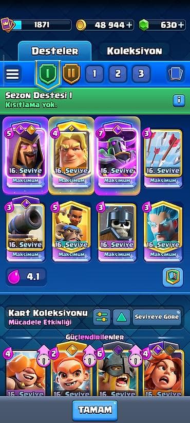 Clash Royale hesabı Kral Kulesi 16(max) Kubok 14000(max) Bütün lalafo.az -da Clash Royale hesabı Kral Kulesi 16(max) Kubok 14000(max) Bütün