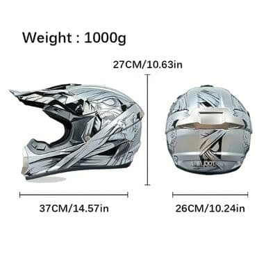 Moto botlar: Motokros/Enduro dəbilqəsi + pulsuz qoruyucu eynək - Tip: Tam üzlü lalafo.az -da — 2 Moto botlar: Motokros/Enduro dəbilqəsi + pulsuz qoruyucu eynək - Tip: Tam üzlü — 2