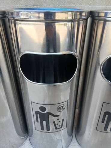 Digər məişət məhsulları: Paslanmayan poladdan hazırlanmış silindrik zibil qabı. Bu zibil qabı lalafo.az -da — 4 Digər məişət məhsulları: Paslanmayan poladdan hazırlanmış silindrik zibil qabı. Bu zibil qabı — 4