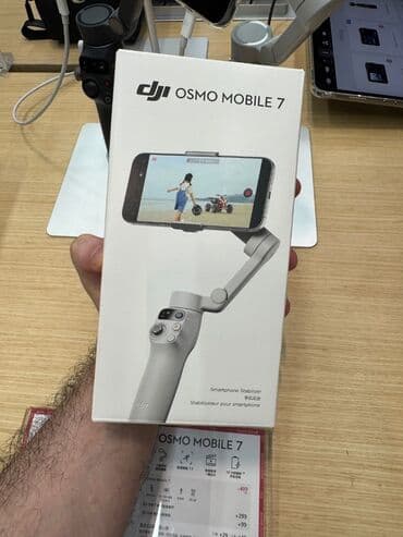 DJI Osmo Mobile 7 – 3-oxlu stabilizator Smartfon üçün ideal gimbal lalafo.az -da DJI Osmo Mobile 7 – 3-oxlu stabilizator Smartfon üçün ideal gimbal