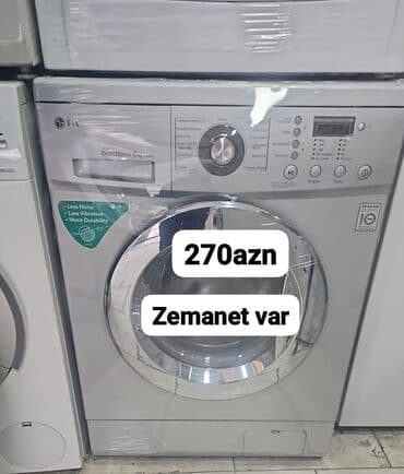 Paltaryuyan maşın LG, 6 kq, Avtomat, Qurutmasız lalafo.az -da Paltaryuyan maşın LG, 6 kq, Avtomat, Qurutmasız