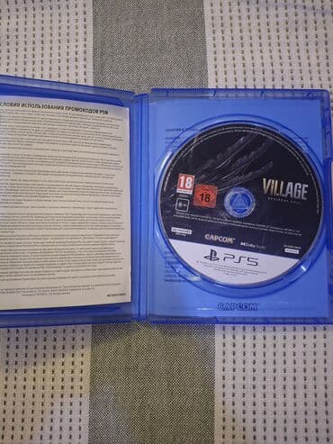 Ps5 üçün Resident Evil village oyun az işlenib diskde cızıq yoxdur rus lalafo.az -da Ps5 üçün Resident Evil village oyun az işlenib diskde cızıq yoxdur rus