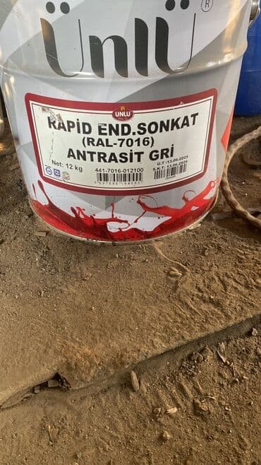 Avtogen: Selülozik Dəmir üçün boya, SOBSAN, 12 kq, rəng - Boz, Qoruma lalafo.az -da — 4 Avtogen: Selülozik Dəmir üçün boya, SOBSAN, 12 kq, rəng - Boz, Qoruma — 4