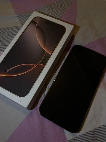IPhone 16 Pro Max, 512 GB, Desert Titanium, Face ID, Sənədlərlə lalafo.az -da IPhone 16 Pro Max, 512 GB, Desert Titanium, Face ID, Sənədlərlə
