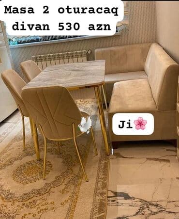 Künc divan və masa desti yeni mətbəx mebeli reng seçimi var künc divan lalafo.az -da Künc divan və masa desti yeni mətbəx mebeli reng seçimi var künc divan