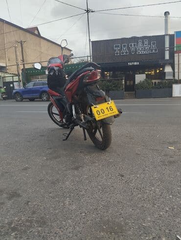Elektrik moped/scooter - Rəng: qırmızı-qara - Öndə və arxada disk lalafo.az -da Elektrik moped/scooter - Rəng: qırmızı-qara - Öndə və arxada disk