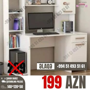 Künc masa, Polkalı, Siyirməli, Azərbaycan, Sadə laminat, Zəmanətli, Kredit yoxdur lalafo.az -da Künc masa, Polkalı, Siyirməli, Azərbaycan, Sadə laminat, Zəmanətli, Kredit yoxdur