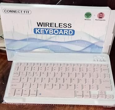 CONNECT FIT Wireless Keyboard - Simsiz, şarj oluna bilən klaviatura - lalafo.az -da CONNECT FIT Wireless Keyboard - Simsiz, şarj oluna bilən klaviatura -