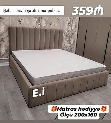 *Taxt / iki nəfərlik çarpayı 359Azn💥* ✔️Rəng seçimi var *🎁Matras lalafo.az -da *Taxt / iki nəfərlik çarpayı 359Azn💥* ✔️Rəng seçimi var *🎁Matras